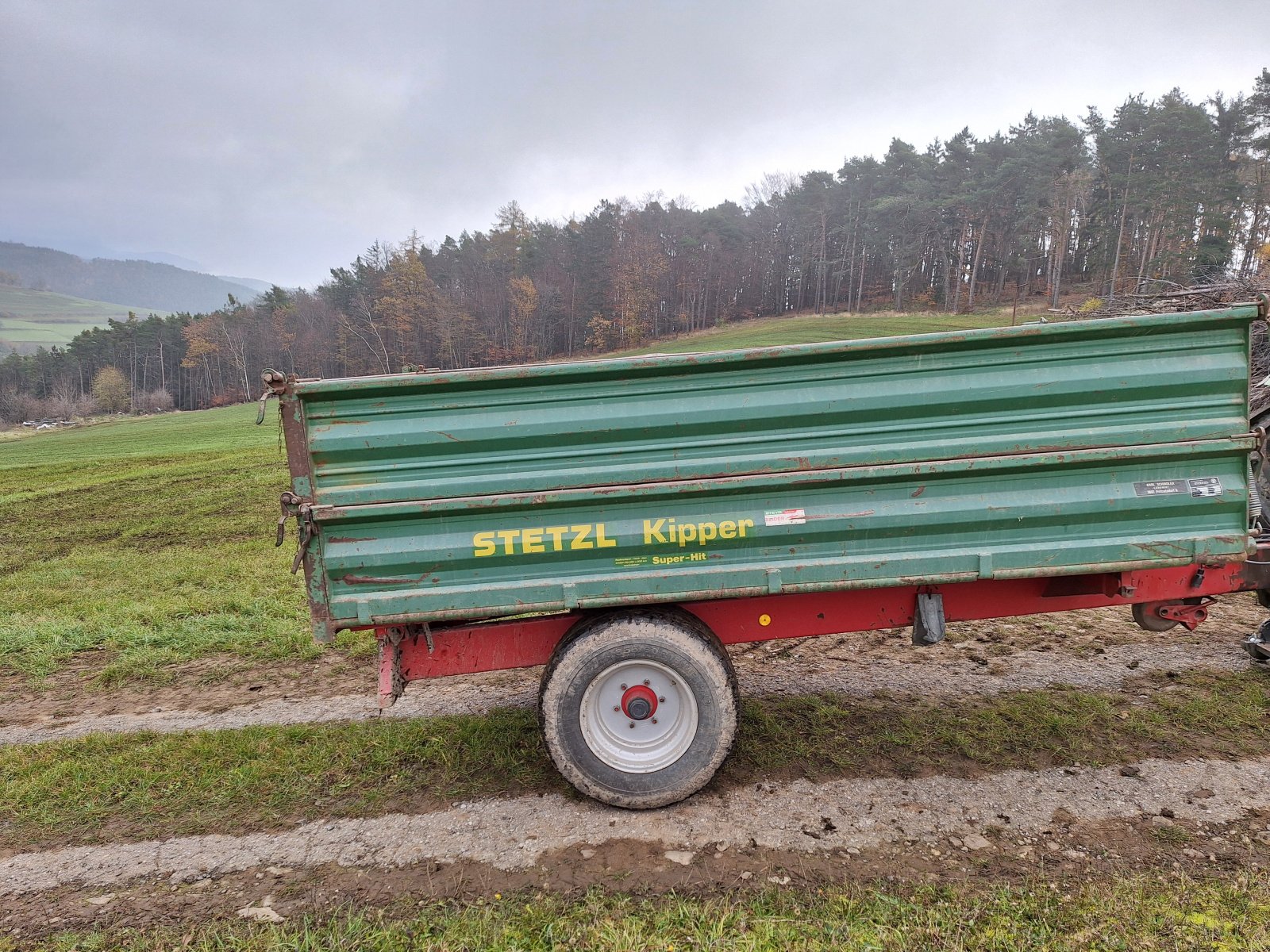 Kipper typu Stetzl EDK 6, Gebrauchtmaschine w Fritzelsdorf (Zdjęcie 2)