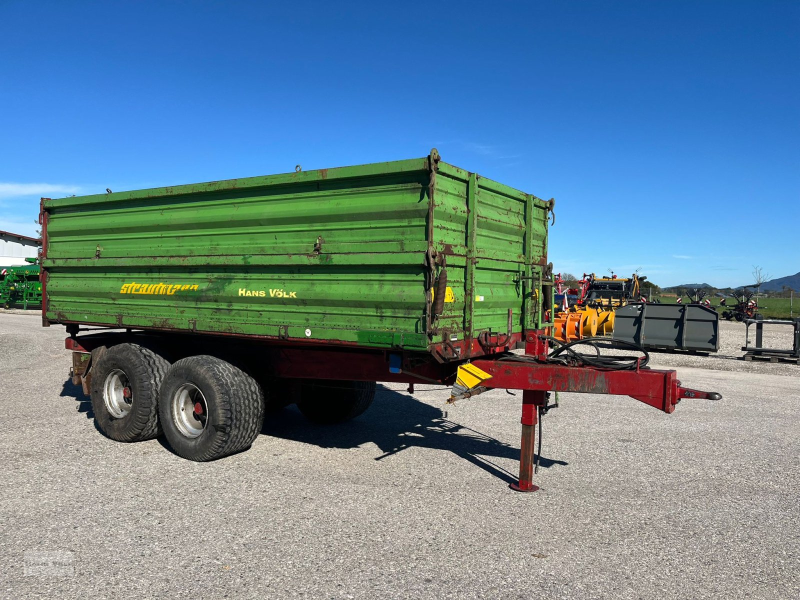 Kipper van het type Strautmann SK 14 TD, Gebrauchtmaschine in Antdorf (Foto 1)