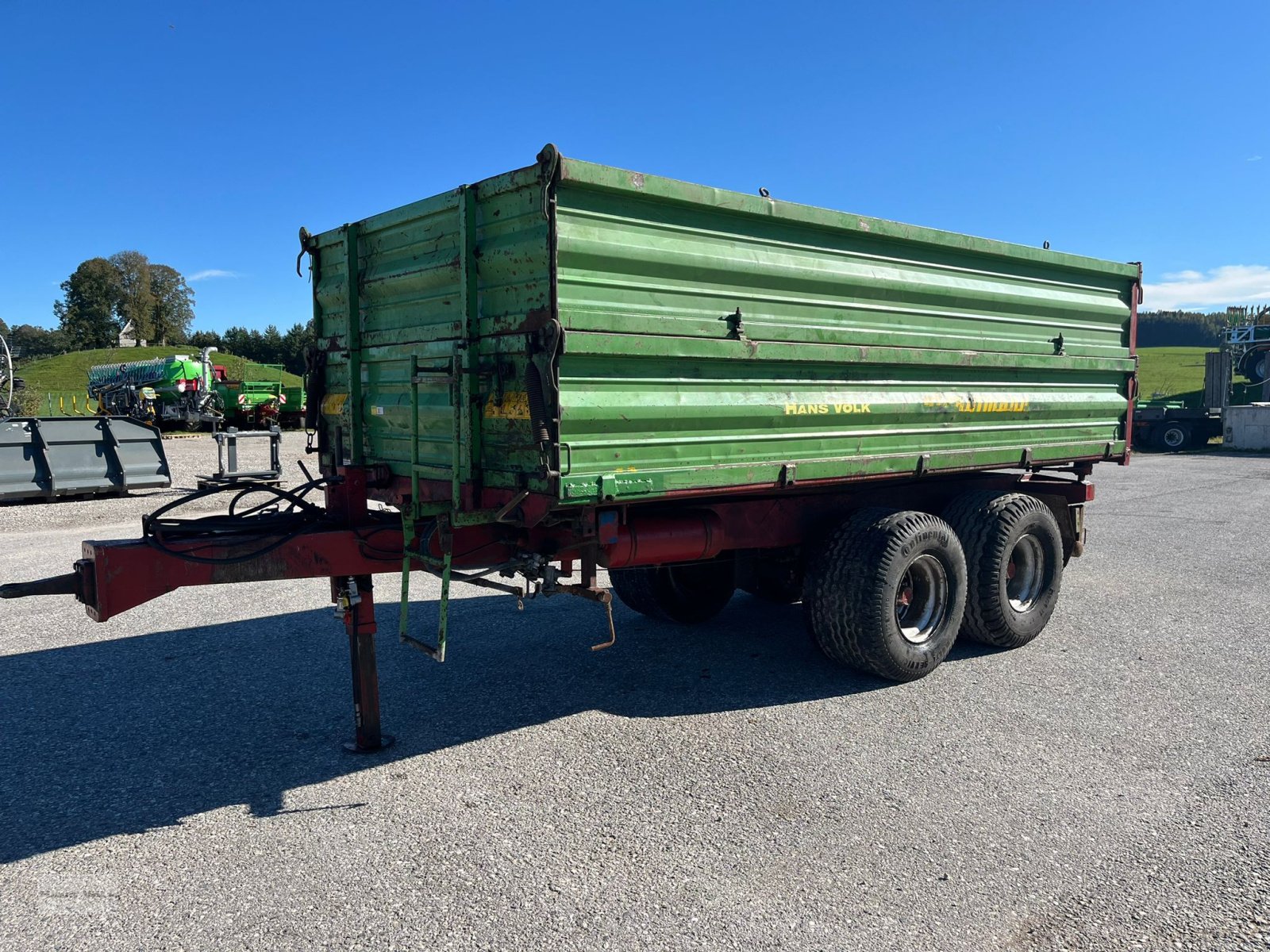 Kipper van het type Strautmann SK 14 TD, Gebrauchtmaschine in Antdorf (Foto 7)