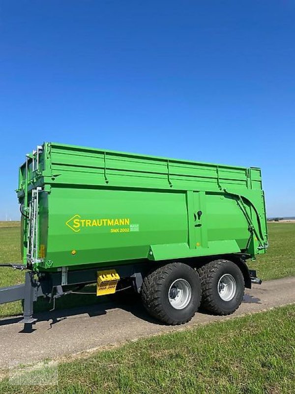 Kipper van het type Strautmann SMK 2002/Muldenkipper/20 Toner, Neumaschine in Gerstetten (Foto 1)