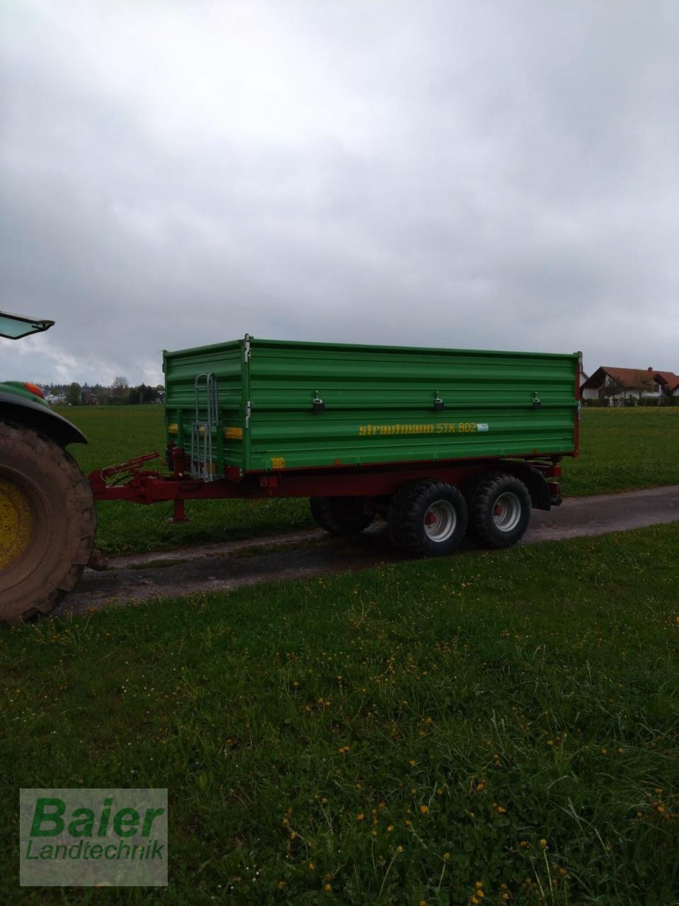 Kipper tip Strautmann STK 802, Gebrauchtmaschine in OBERNDORF-HOCHMOESSINGEN (Poză 10)