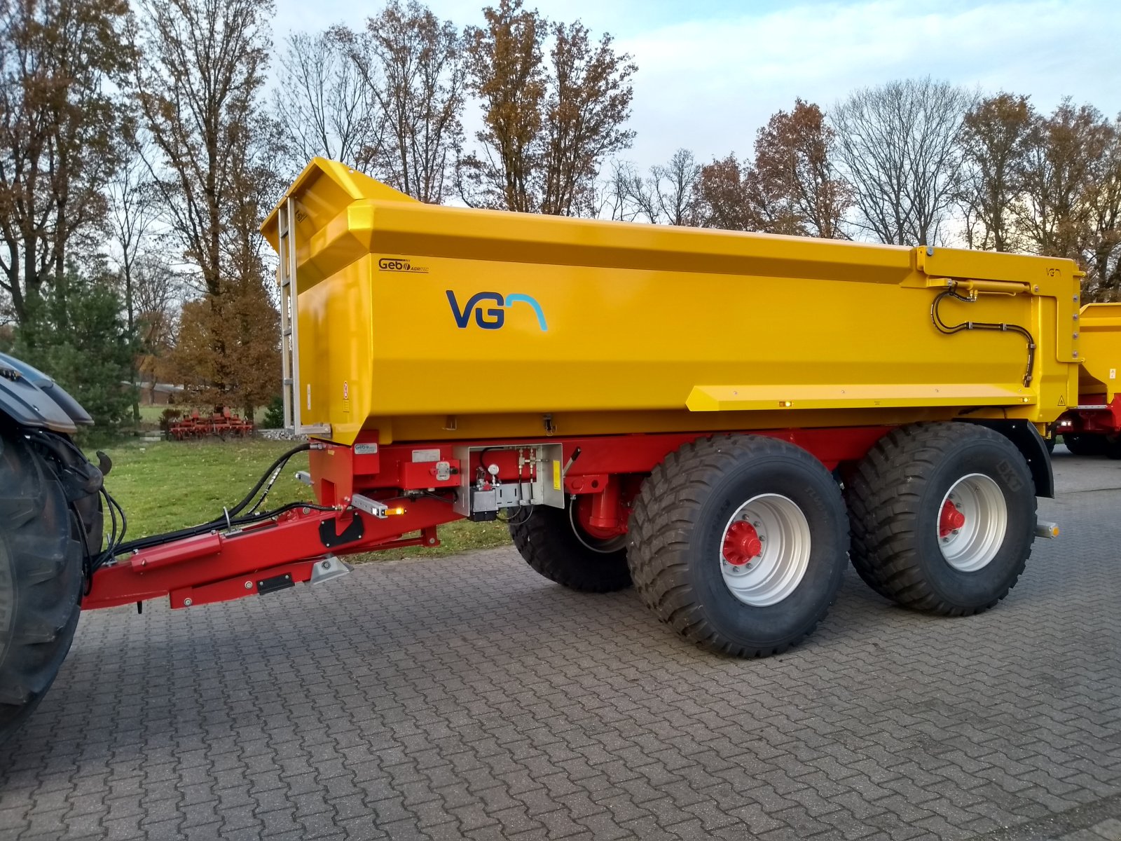 Kipper des Typs VGM ZK 22-2L Schwerlast-Muldenkipper, 24.000kg zul. Gesamtgewicht **sofort lieferbar!**, Neumaschine in Bocholt (Bild 1)