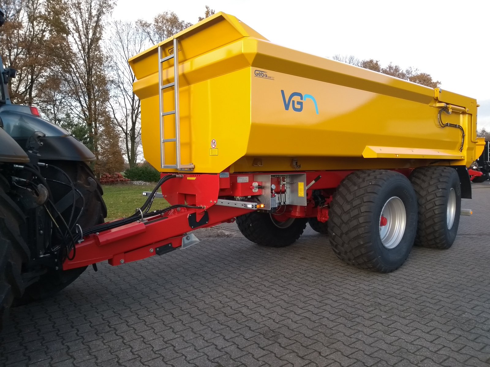 Kipper des Typs VGM ZK 22-2L Schwerlast-Muldenkipper, 24.000kg zul. Gesamtgewicht **sofort lieferbar!**, Neumaschine in Bocholt (Bild 2)