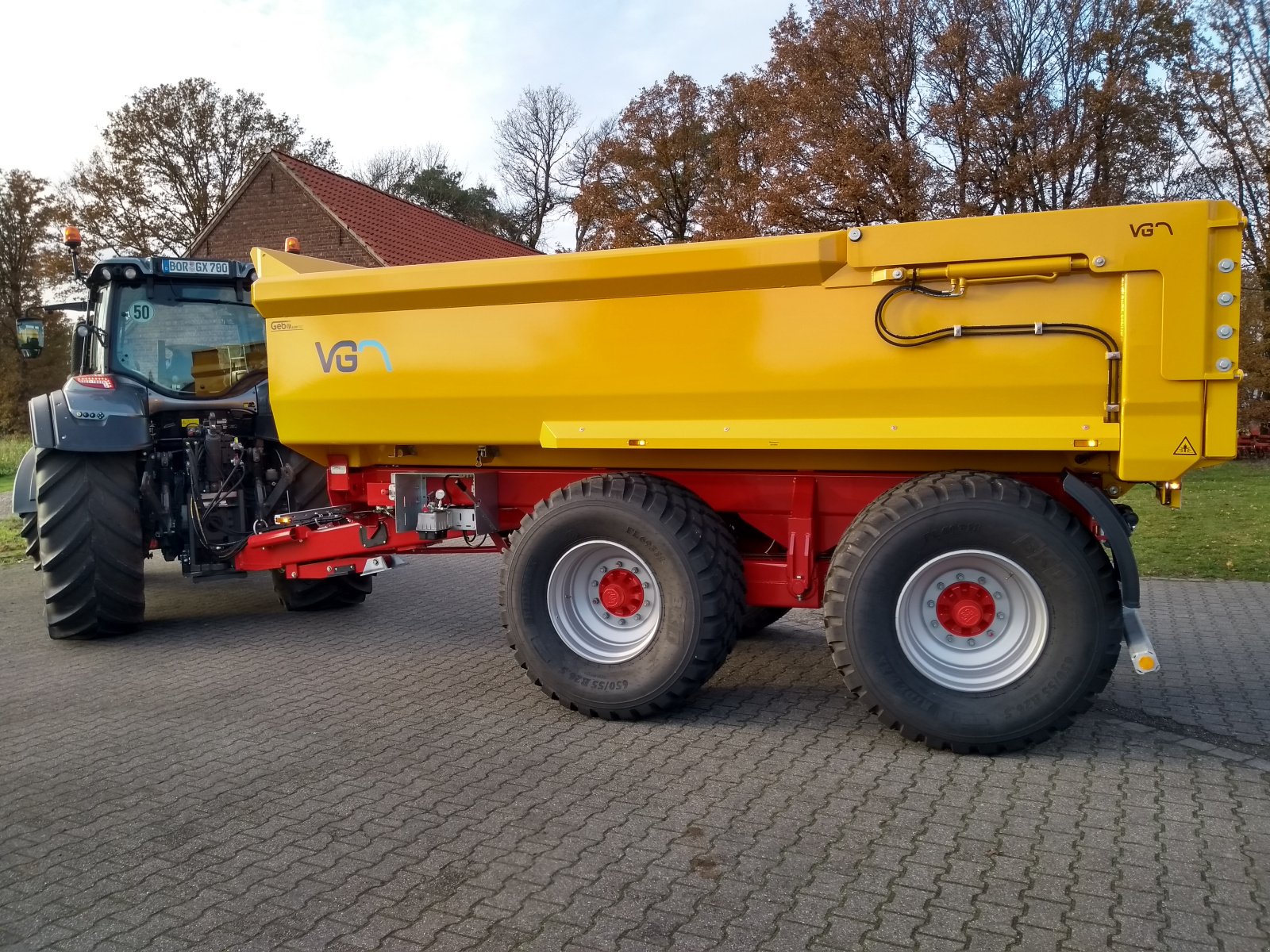 Kipper des Typs VGM ZK 22-2L Schwerlast-Muldenkipper, 24.000kg zul. Gesamtgewicht **sofort lieferbar!**, Neumaschine in Bocholt (Bild 4)