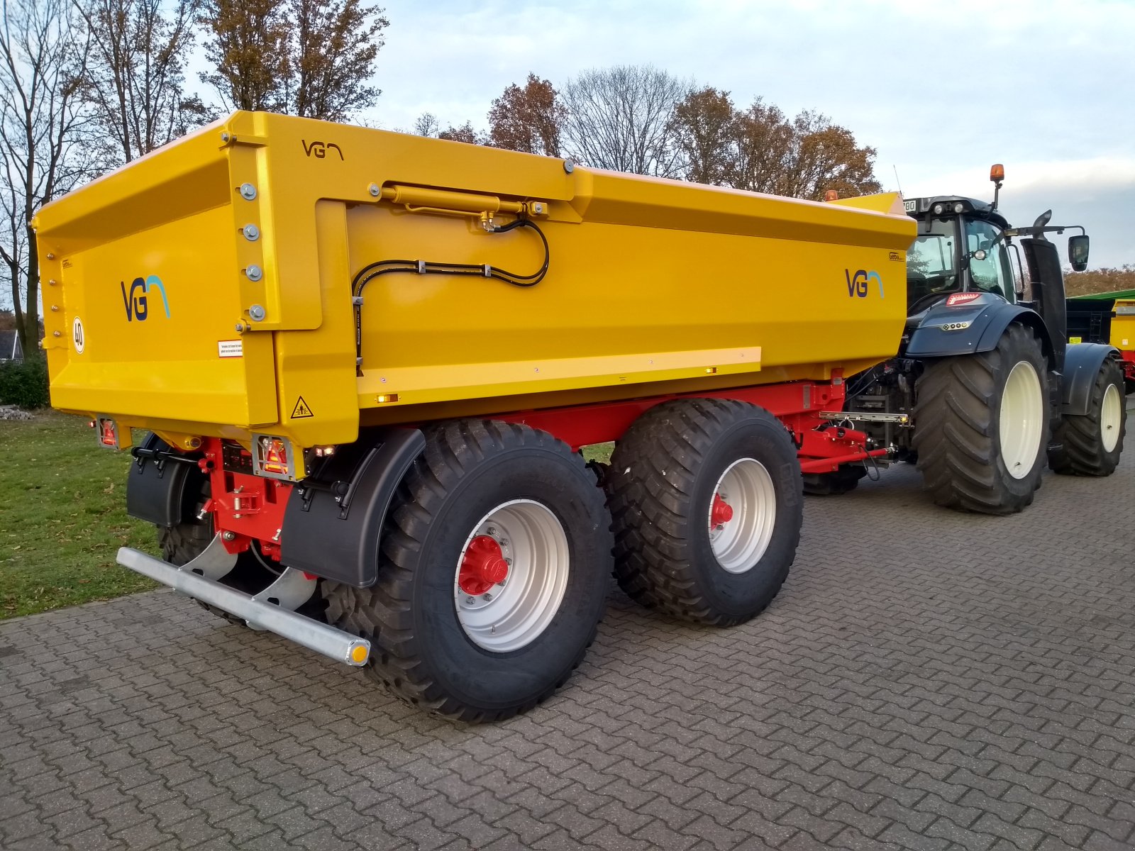 Kipper des Typs VGM ZK 22-2L Schwerlast-Muldenkipper, 24.000kg zul. Gesamtgewicht **sofort lieferbar!**, Neumaschine in Bocholt (Bild 7)