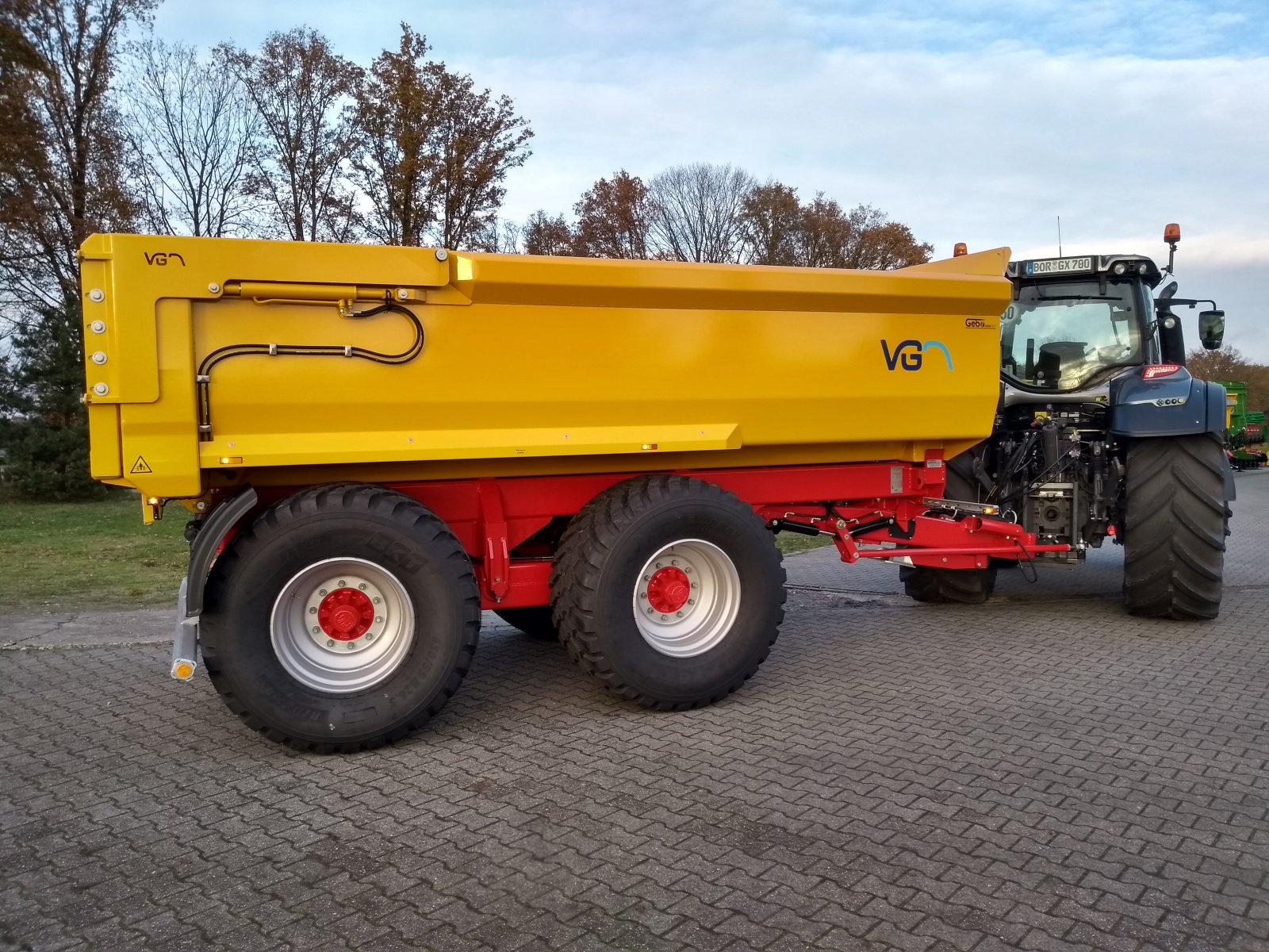 Kipper typu VGM ZK 22-2L Schwerlast-Muldenkipper, 24.000kg zul. Gesamtgewicht **sofort lieferbar!**, Neumaschine w Bocholt (Zdjęcie 10)