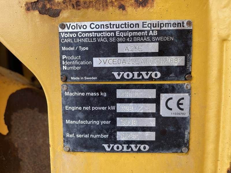 Kipper от тип Volvo A 25 E, Gebrauchtmaschine в Waregem (Снимка 3)