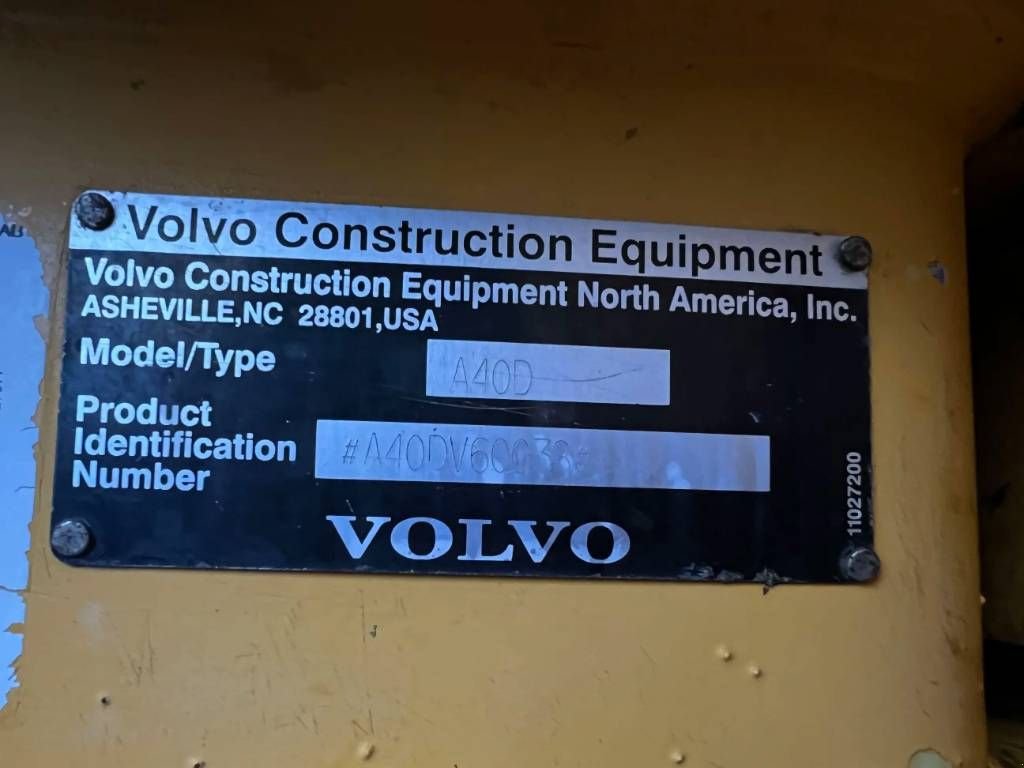 Kipper του τύπου Volvo A40D, Gebrauchtmaschine σε Venlo (Φωτογραφία 9)