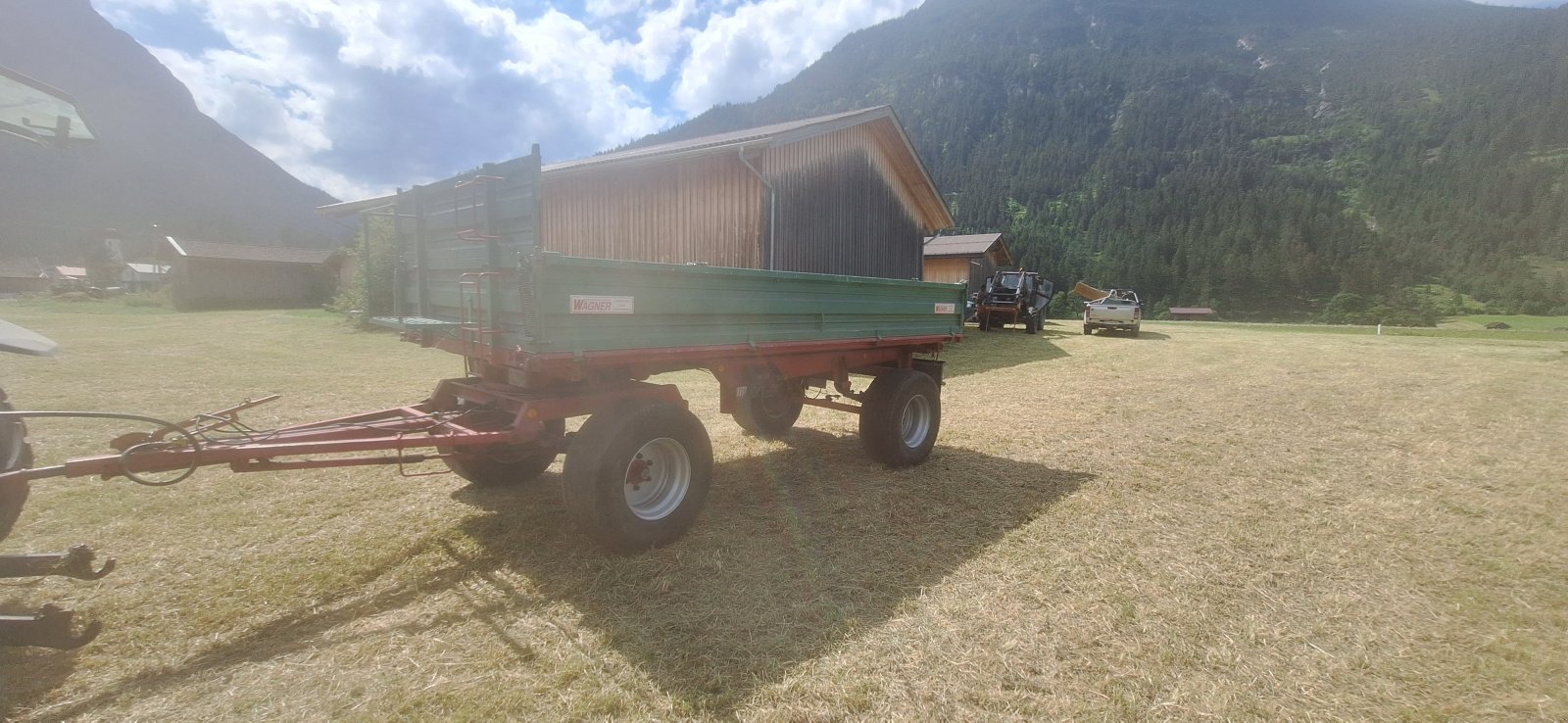 Kipper van het type Wagner WK 14T, Gebrauchtmaschine in Hinterhornbach (Foto 3)