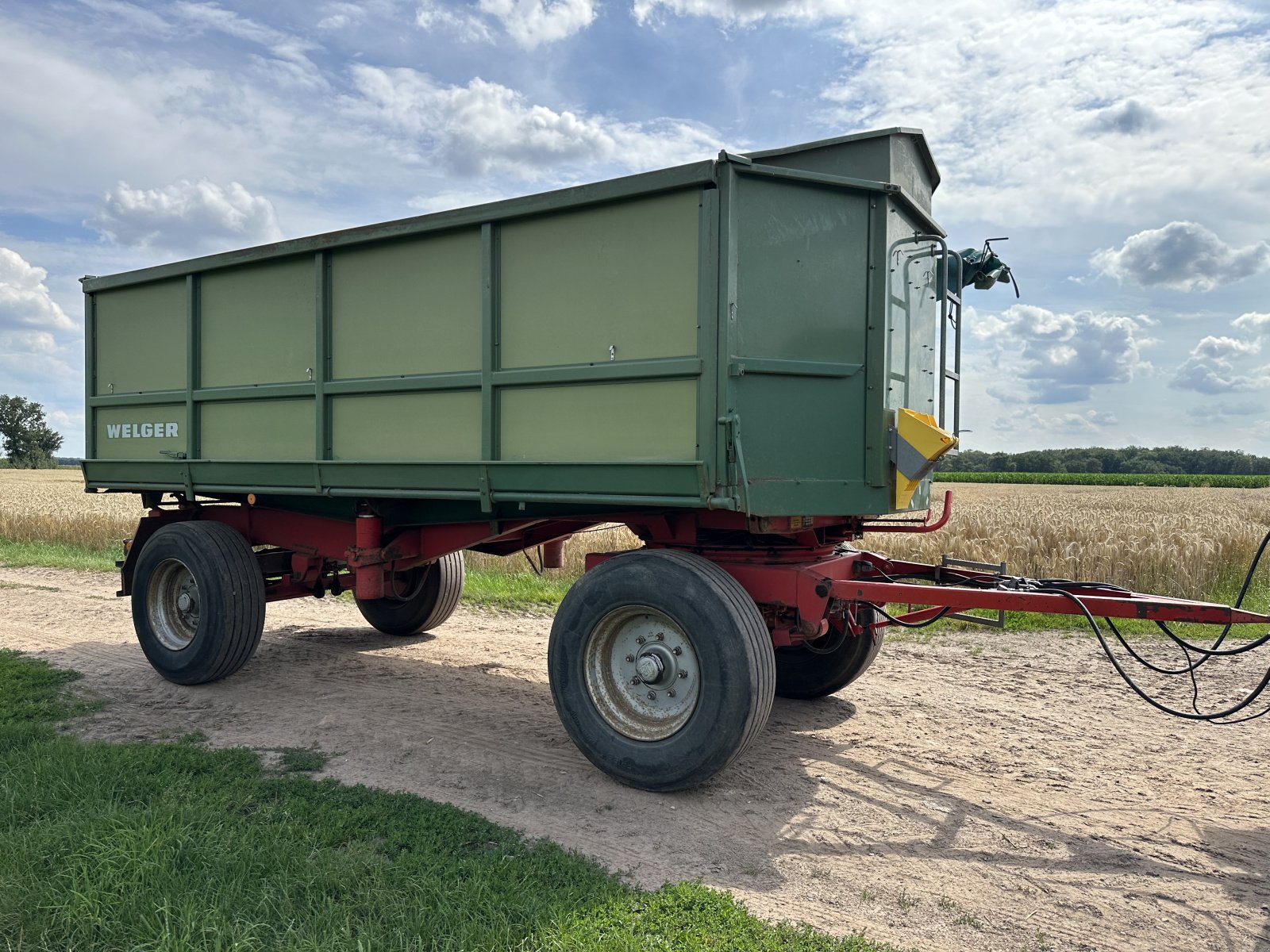 Kipper des Typs Welger DK 280, Gebrauchtmaschine in Schweringen (Bild 3)