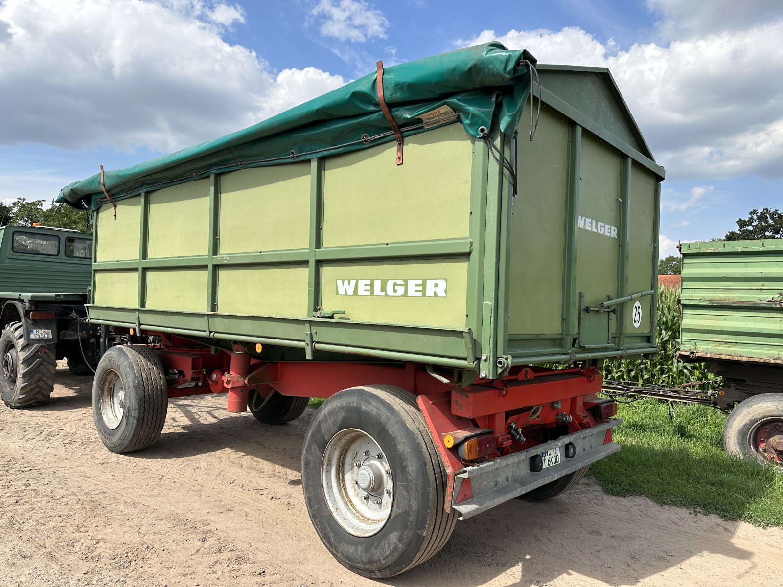 Kipper van het type Welger DK 280, Gebrauchtmaschine in Schweringen (Foto 12)