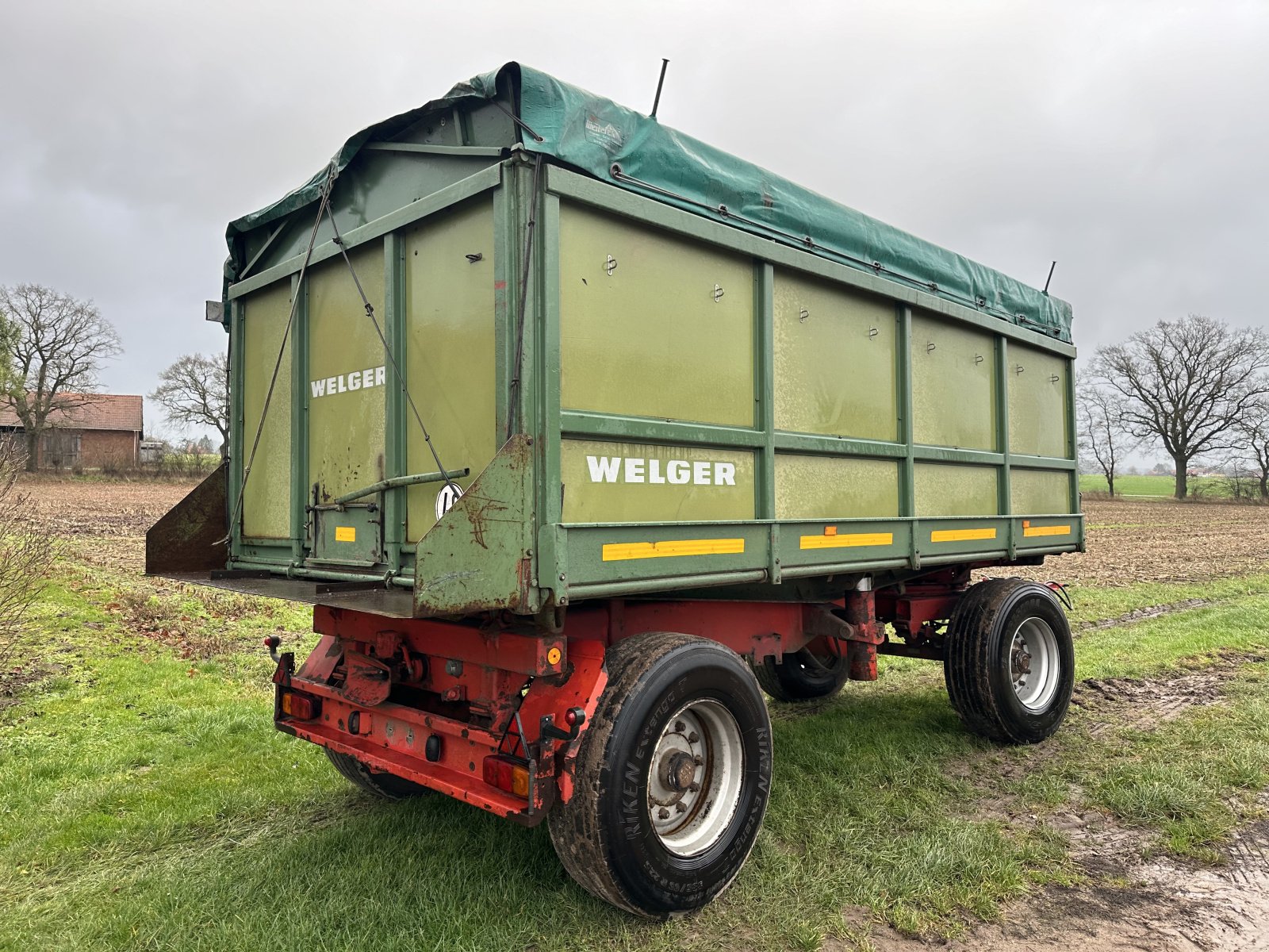 Kipper des Typs Welger DK 280, Gebrauchtmaschine in Schweringen (Bild 4)