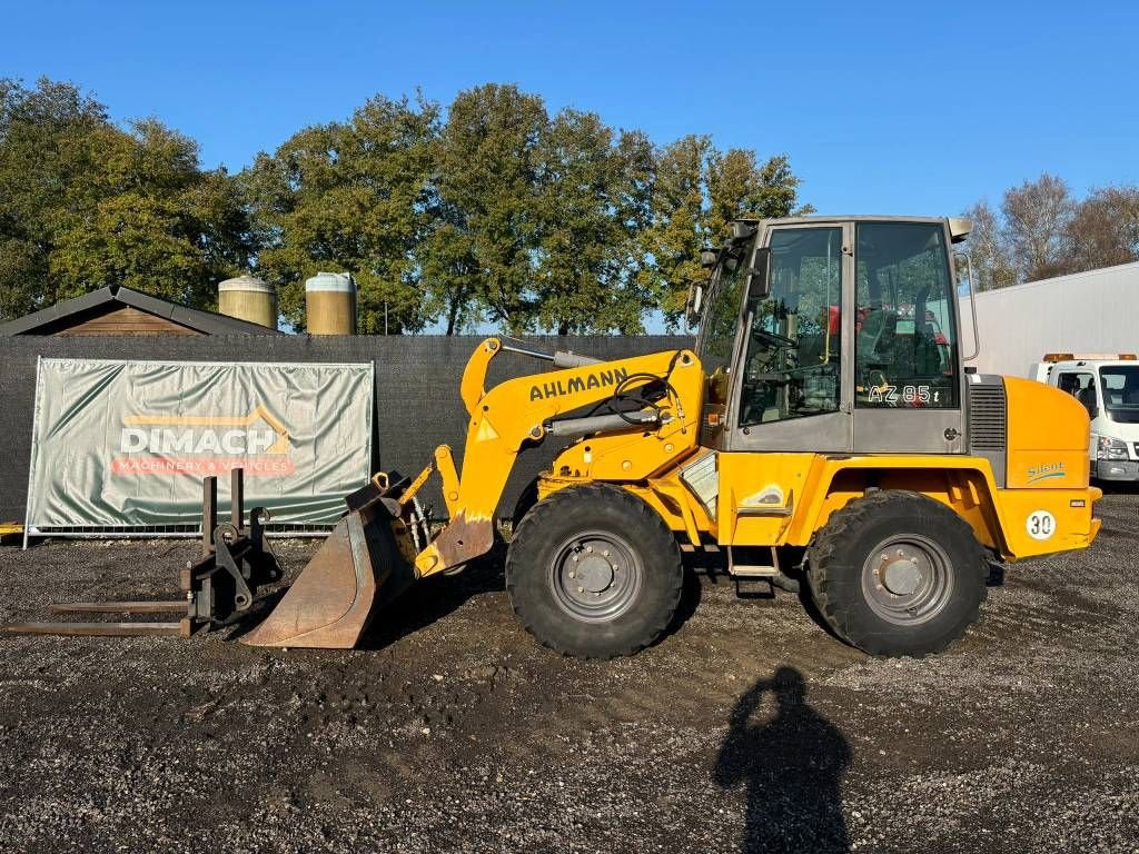 Knickgelenkte Baggerlader des Typs Ahlmann AZ 85 T zwenklader, weinig uur, TOP! 4x4*4, Gebrauchtmaschine in Erp (Bild 1)