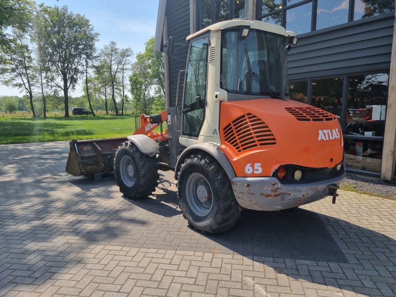 Knickgelenkte Baggerlader van het type Atlas 65, Gebrauchtmaschine in Lunteren (Foto 3)