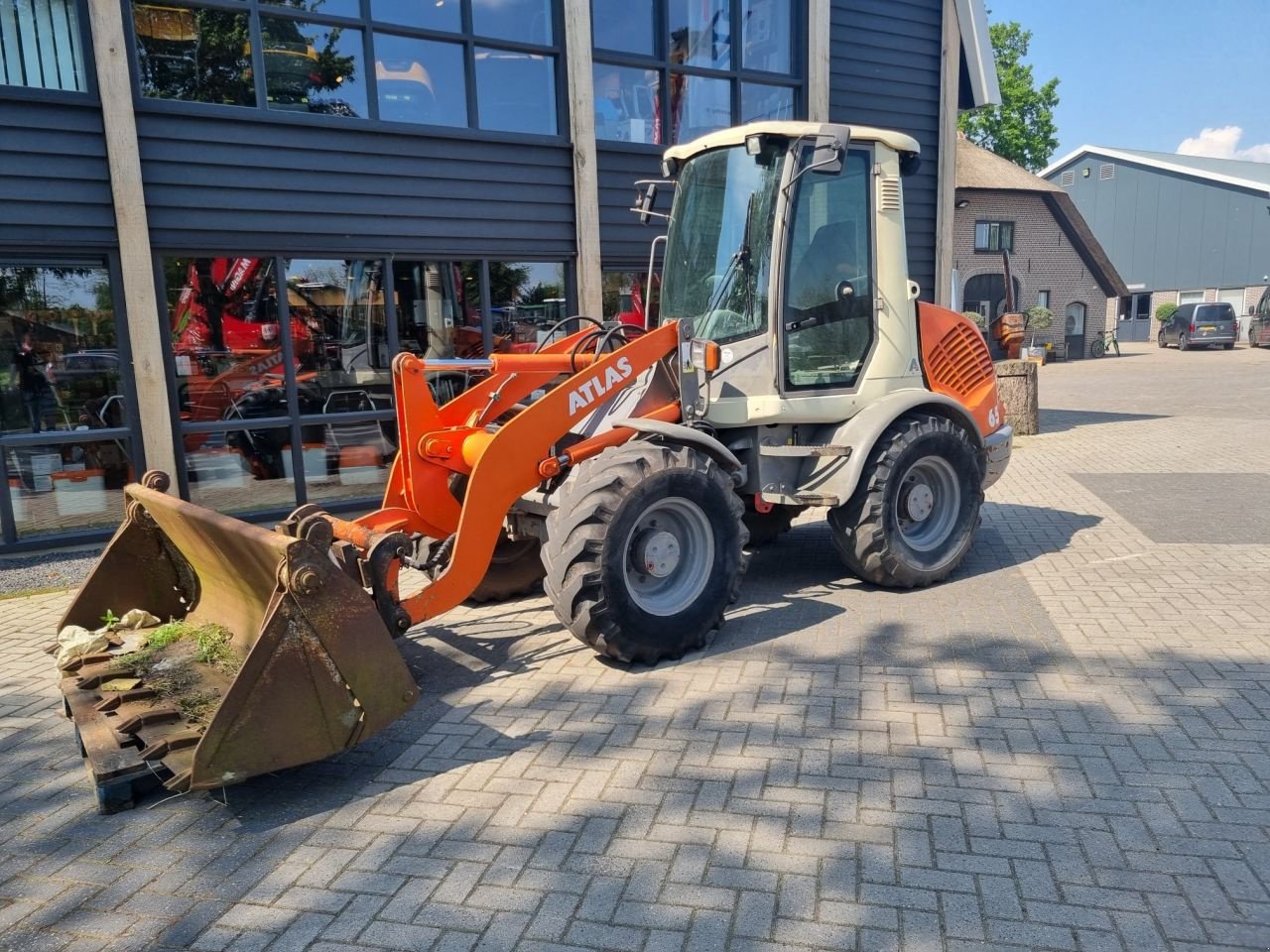 Knickgelenkte Baggerlader van het type Atlas 65, Gebrauchtmaschine in Lunteren (Foto 2)