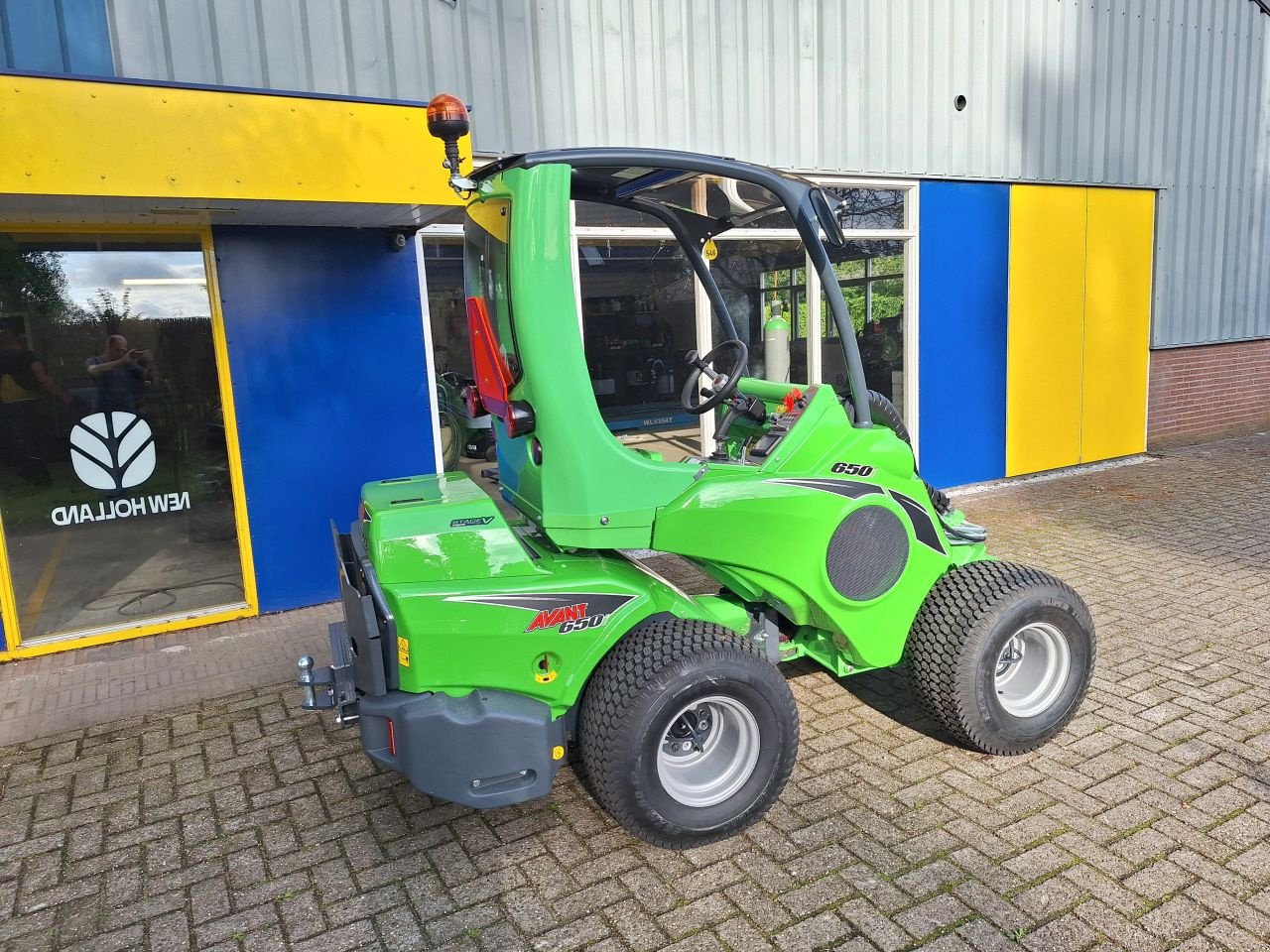 Knickgelenkte Baggerlader del tipo Avant 650i Rental, Neumaschine en Wenum Wiesel (Imagen 11)