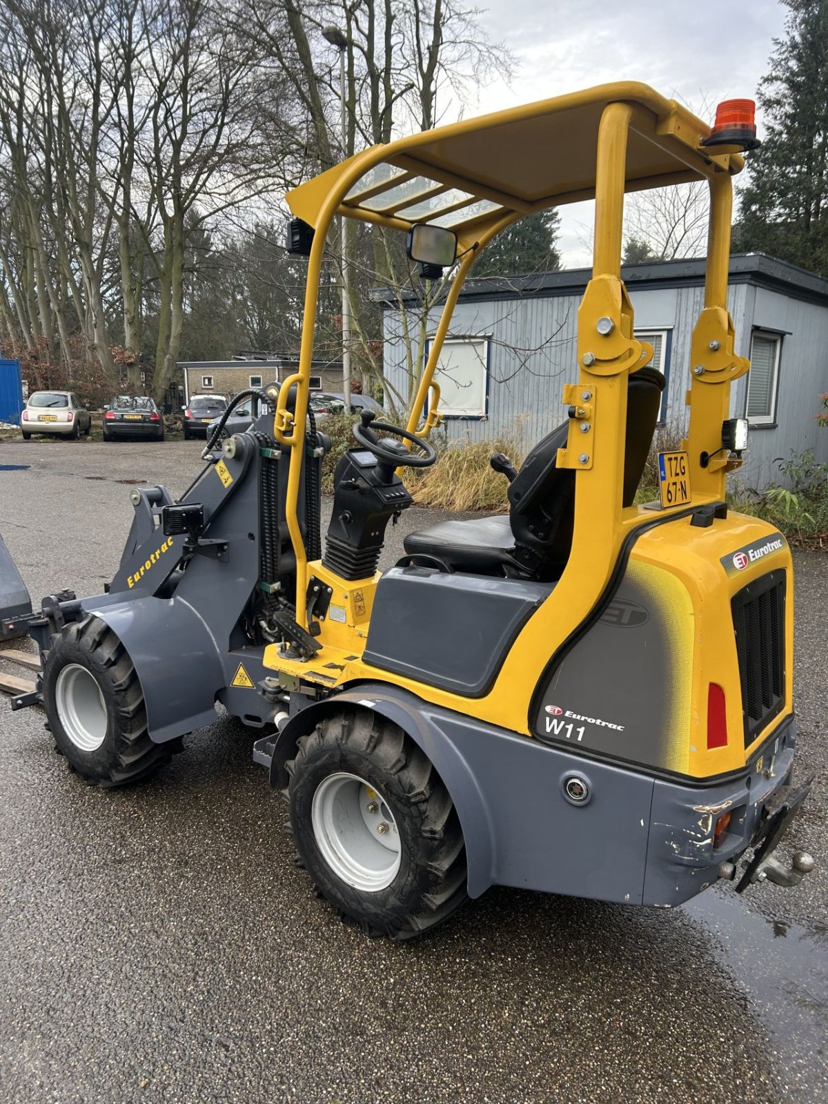 Knickgelenkte Baggerlader typu Eurotrac W11 shovel, Gebrauchtmaschine v Bilthoven (Obrázek 9)