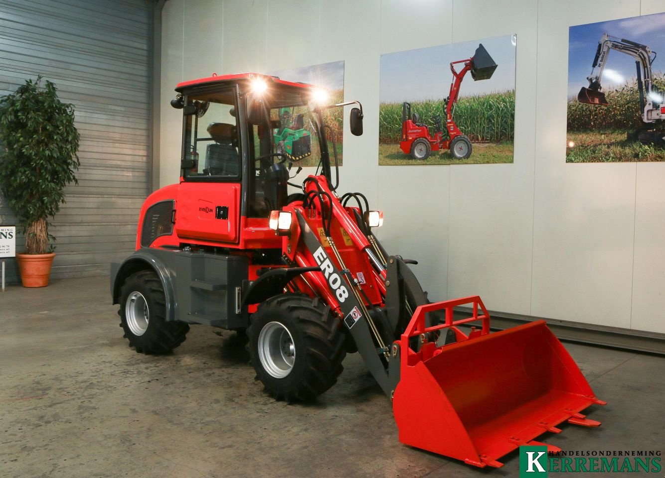 Knickgelenkte Baggerlader typu Everun ER08, Neumaschine v Dronten (Obrázek 3)