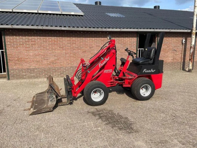 Knickgelenkte Baggerlader des Typs Fuchs F853H Shovel Loader, Gebrauchtmaschine in Lunteren