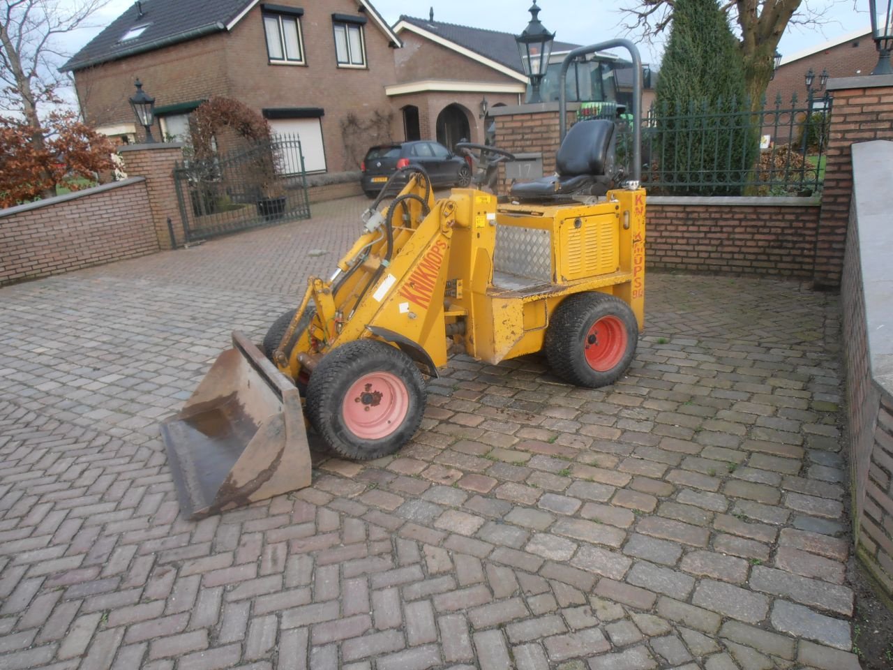 Knickgelenkte Baggerlader van het type Knikmops 90, Gebrauchtmaschine in Kerkdriel (Foto 10)