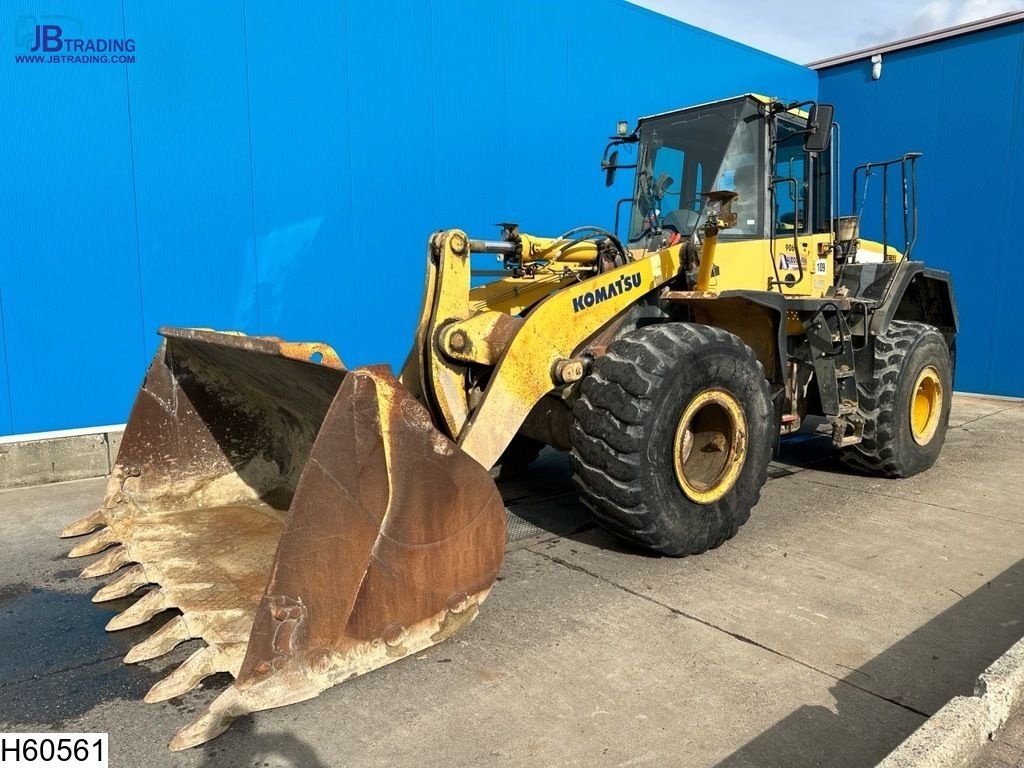 Knickgelenkte Baggerlader Türe ait Komatsu WA 430 4X4, 172 KW, Airco, Gebrauchtmaschine içinde Ede (resim 1)