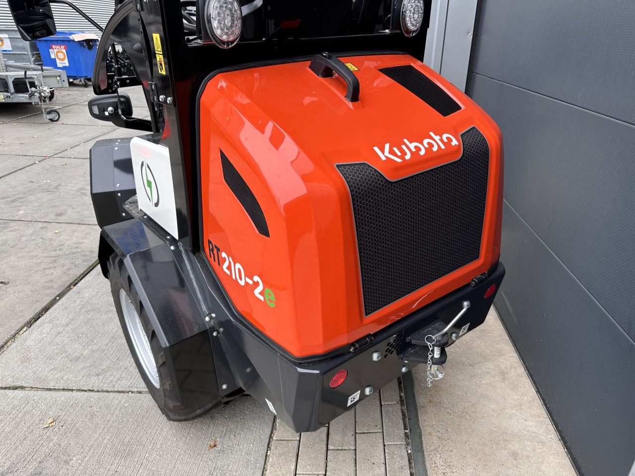 Knickgelenkte Baggerlader des Typs Kubota RT210-2E, Gebrauchtmaschine in Vlaardingen (Bild 9)