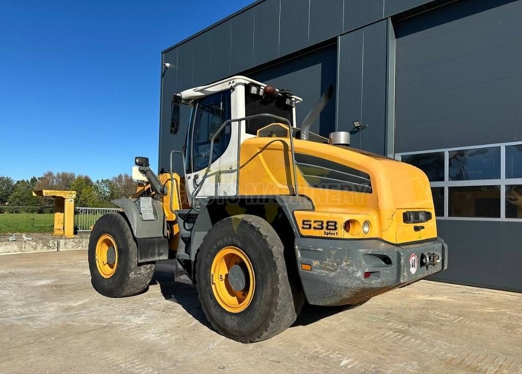 Knickgelenkte Baggerlader van het type Liebherr L 538, Gebrauchtmaschine in Wommels (Foto 7)