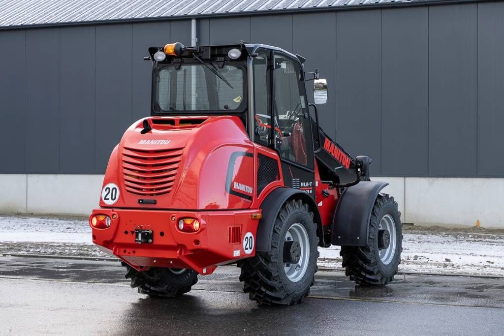 Knickgelenkte Baggerlader van het type Manitou MLA-T 516-75 H, Neumaschine in Moerbeke (Foto 5)