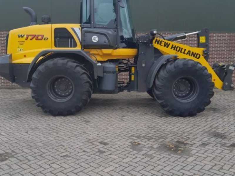 Knickgelenkte Baggerlader of the type New Holland W170D, Gebrauchtmaschine in Bladel (Picture 1)