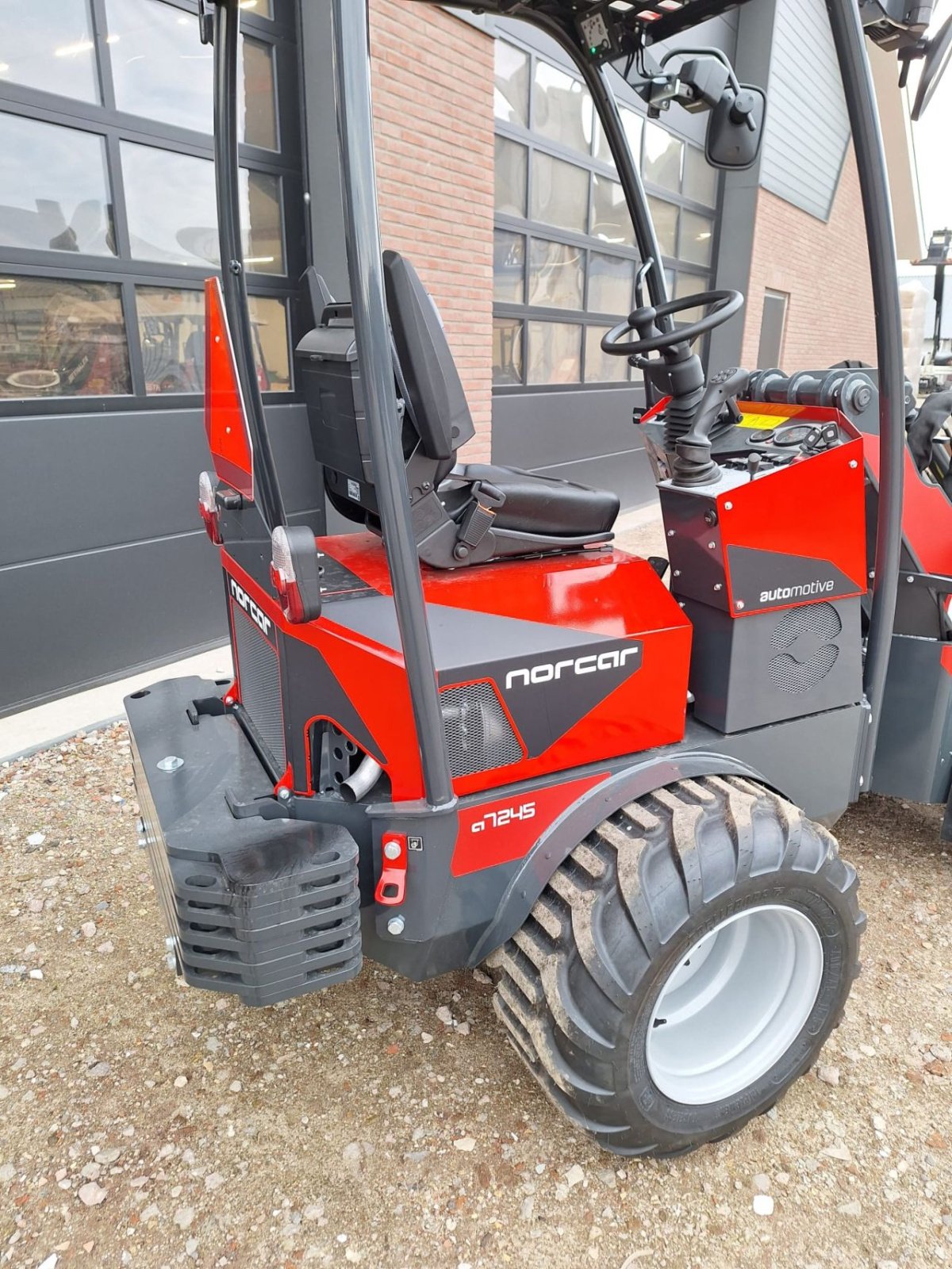 Knickgelenkte Baggerlader del tipo Norcar a7245, Neumaschine en Barneveld (Imagen 10)