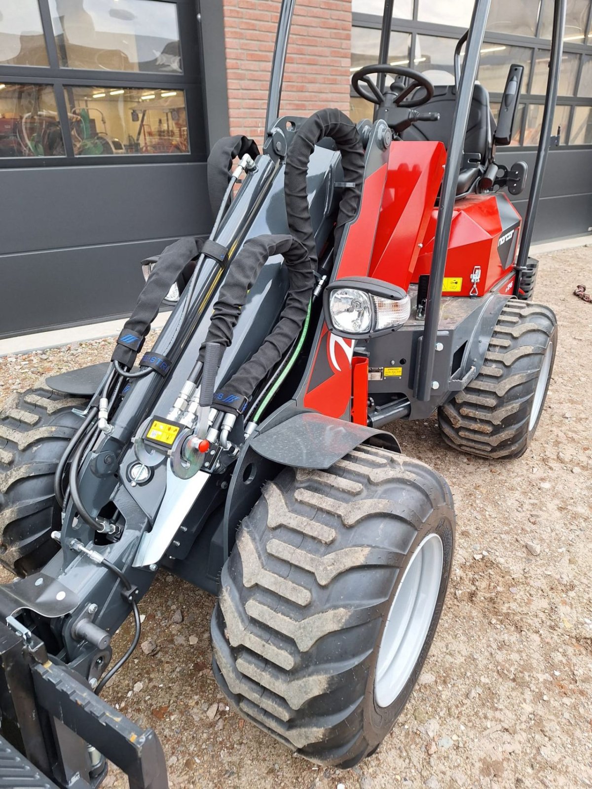 Knickgelenkte Baggerlader del tipo Norcar a7245, Neumaschine en Barneveld (Imagen 11)