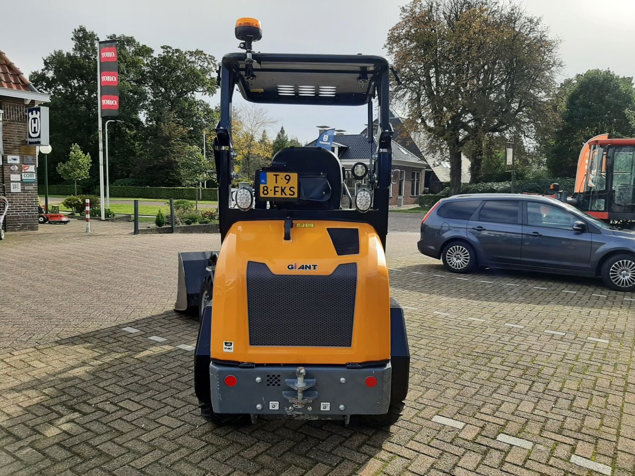 Knickgelenkte Baggerlader des Typs Sonstige Giant G2200e X-tra, Gebrauchtmaschine in Hardegarijp (Bild 5)