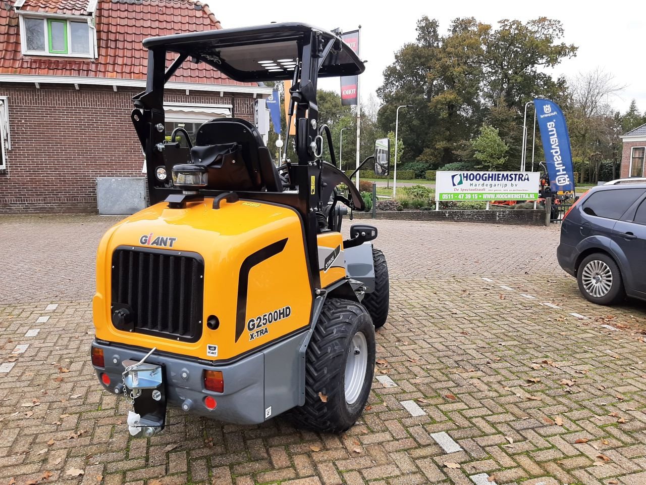 Knickgelenkte Baggerlader van het type Sonstige Giant G2500 X-tra HD, Gebrauchtmaschine in Hardegarijp (Foto 4)