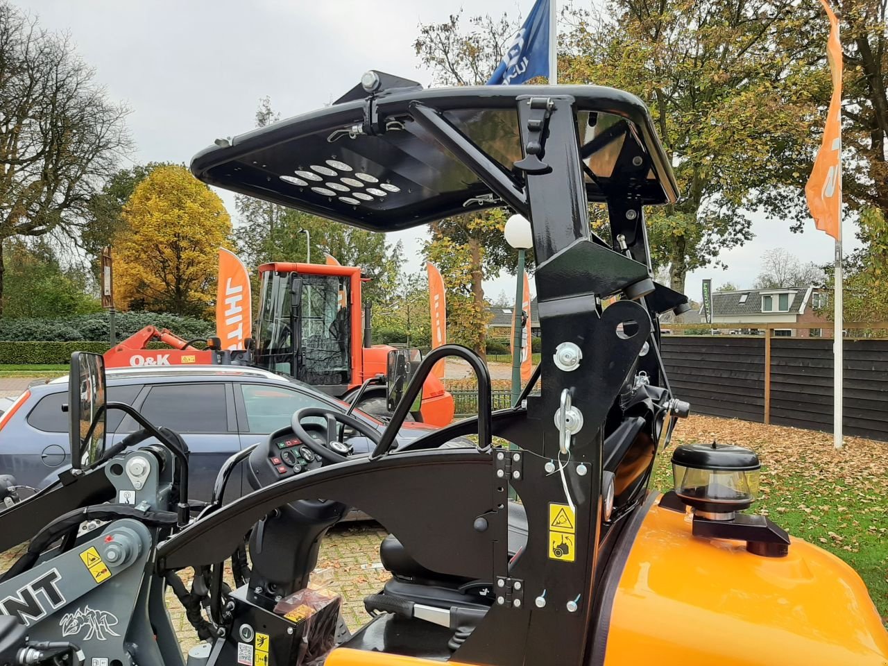 Knickgelenkte Baggerlader van het type Sonstige Giant G2500 X-tra HD, Gebrauchtmaschine in Hardegarijp (Foto 11)