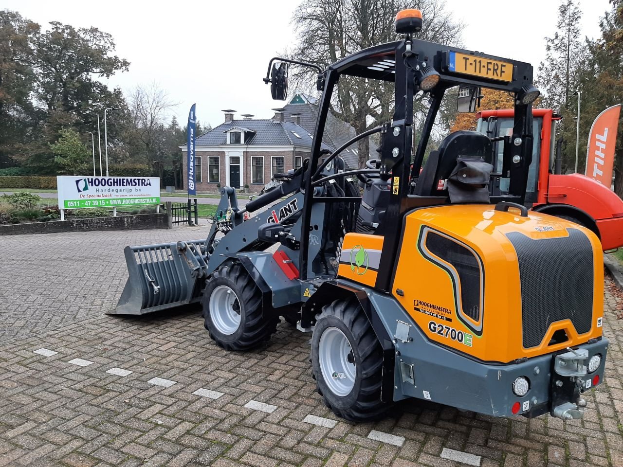 Knickgelenkte Baggerlader van het type Sonstige Giant G2700E, Gebrauchtmaschine in Hardegarijp (Foto 5)