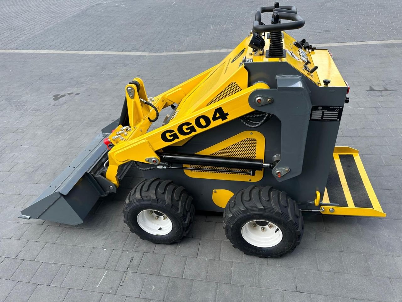 Knickgelenkte Baggerlader του τύπου Sonstige Gunter Grossmann Minilader SKID LOADER Gro, Gebrauchtmaschine σε sevenum (Φωτογραφία 7)