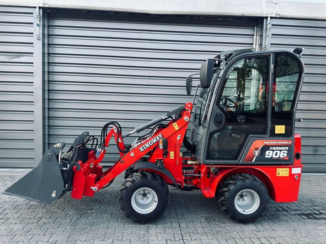 Knickgelenkte Baggerlader typu Sonstige Kingway Farmer 906, Neumaschine w Hollandscheveld (Zdjęcie 11)