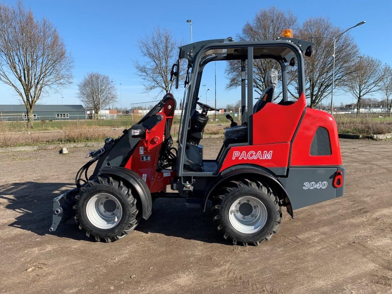 Knickgelenkte Baggerlader des Typs Sonstige PACAM PACAM kniklader minishovel Hoflader, Neumaschine in Deurne (Bild 8)