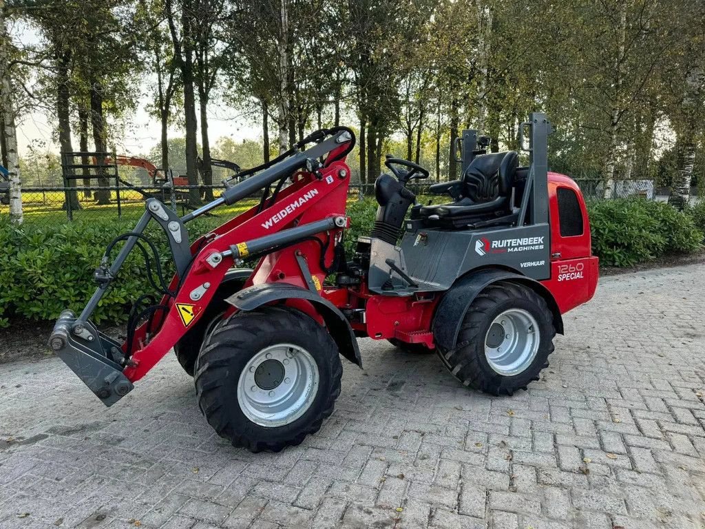 Knickgelenkte Baggerlader типа Sonstige Weidemann 2 stuks 1260 Special shovel loader, Gebrauchtmaschine в Harskamp (Фотография 8)