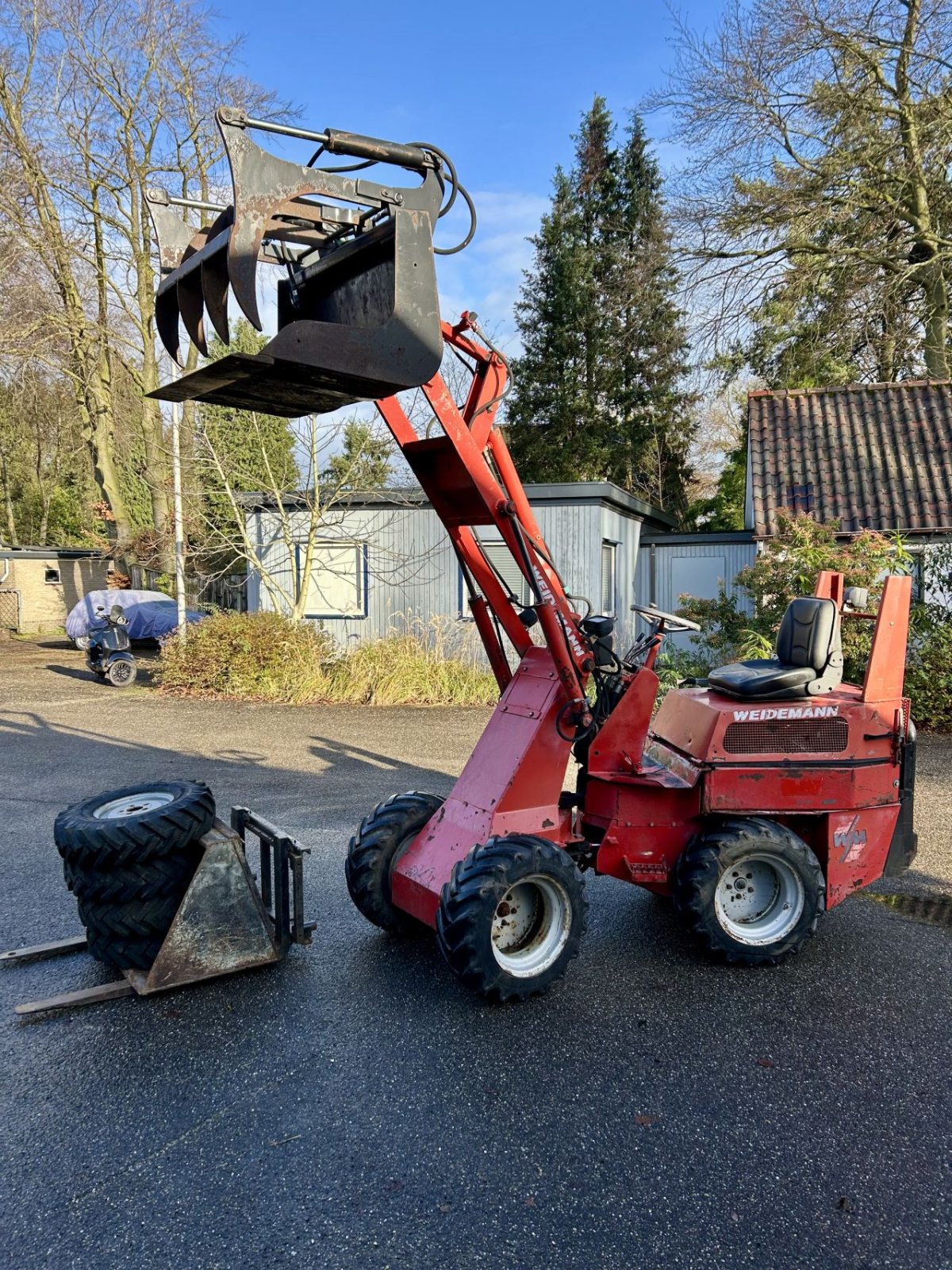 Knickgelenkte Baggerlader tip Sonstige Weidemann 912, Gebrauchtmaschine in Bilthoven (Poză 1)