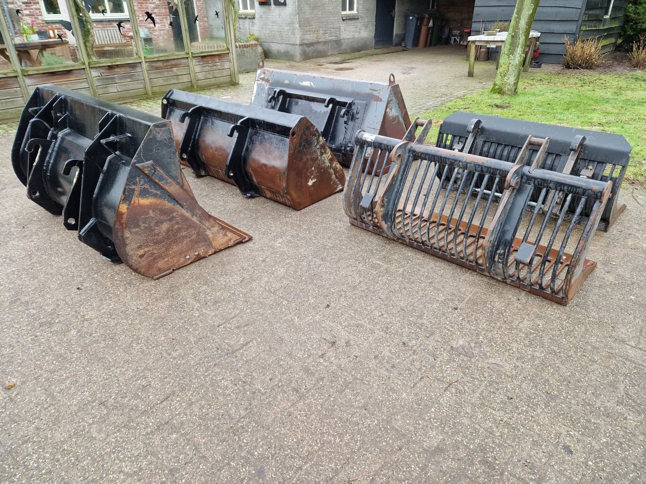 Knickgelenkte Baggerlader van het type Sonstige Weidemann Wacker Neuson Weidemann Wacker Neuson Bak bakken, Gebrauchtmaschine in Oirschot (Foto 3)