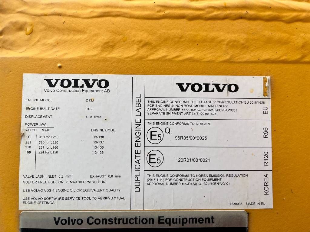 Knickgelenkte Baggerlader za tip Volvo L150H, Gebrauchtmaschine u Stabroek (Slika 11)