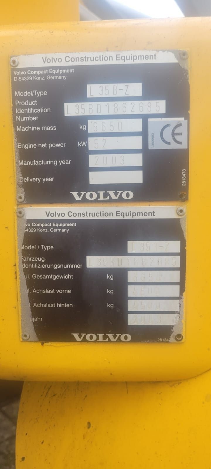 Knickgelenkte Baggerlader del tipo Volvo L35, Gebrauchtmaschine en Wijnjewoude (Imagen 7)