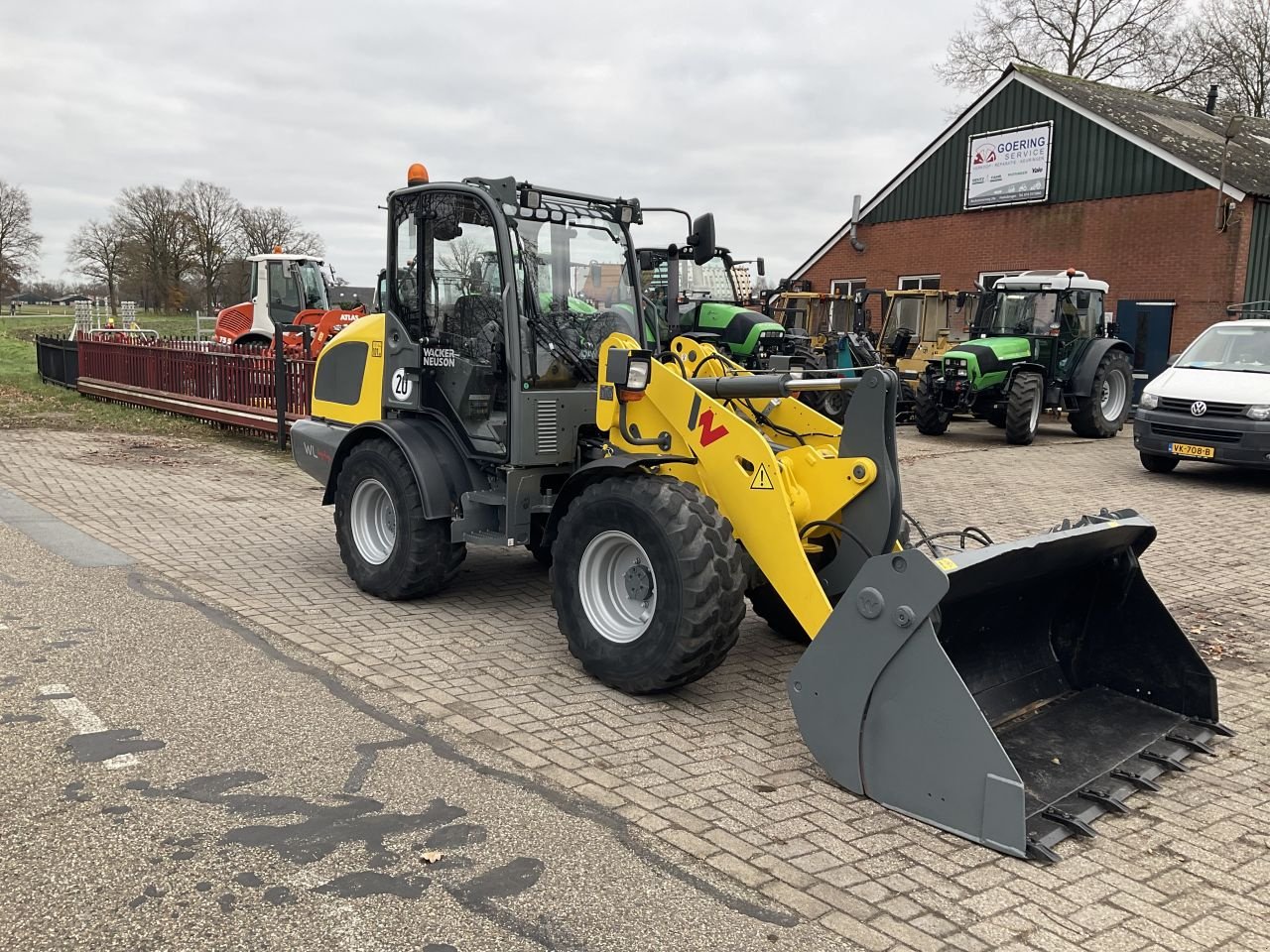 Knickgelenkte Baggerlader от тип Wacker Neuson WL 44, Gebrauchtmaschine в Haaksbergen (Снимка 2)