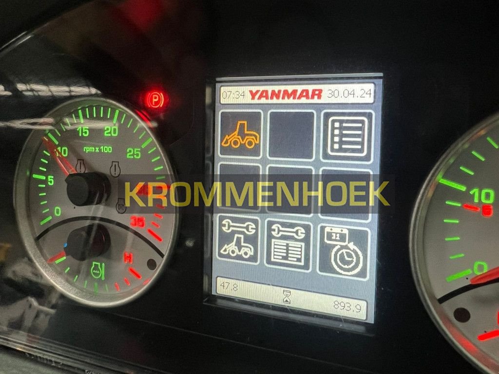 Knickgelenkte Baggerlader of the type Yanmar V80, Gebrauchtmaschine in Apeldoorn (Picture 8)