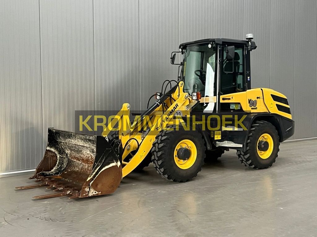 Knickgelenkte Baggerlader typu Yanmar V80, Gebrauchtmaschine w Apeldoorn (Zdjęcie 2)