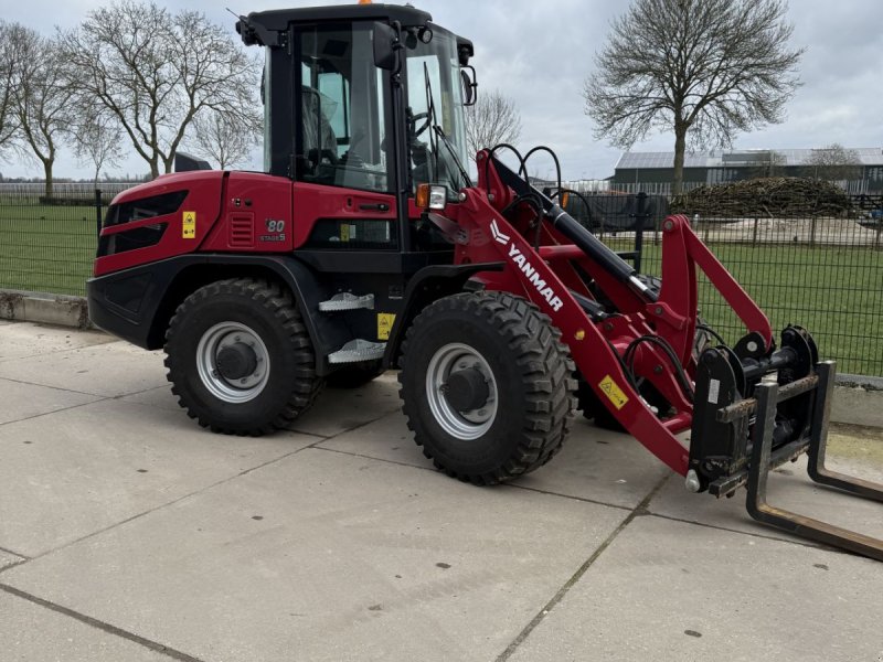 Knickgelenkte Baggerlader tipa Yanmar V80, Gebrauchtmaschine u Wadenoijen (Slika 1)