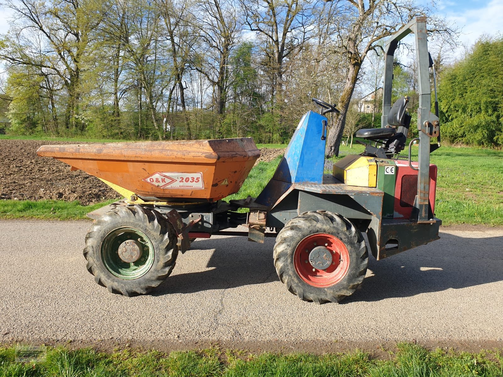 Knickgelenkte Dumper typu Bergmann 2035R, Gebrauchtmaschine w Deutsch - Goritz (Zdjęcie 1)