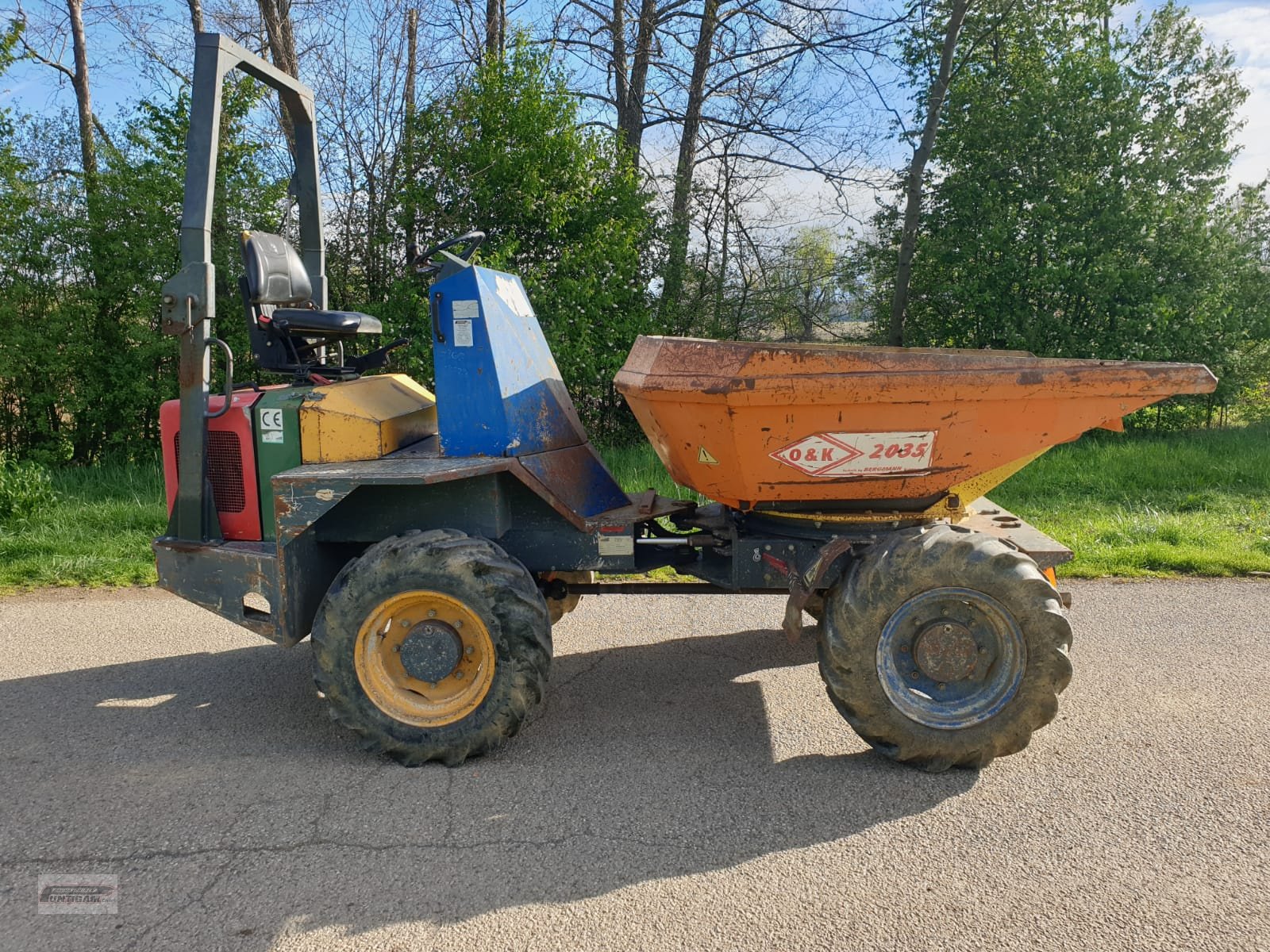 Knickgelenkte Dumper tip Bergmann 2035R, Gebrauchtmaschine in Deutsch - Goritz (Poză 2)