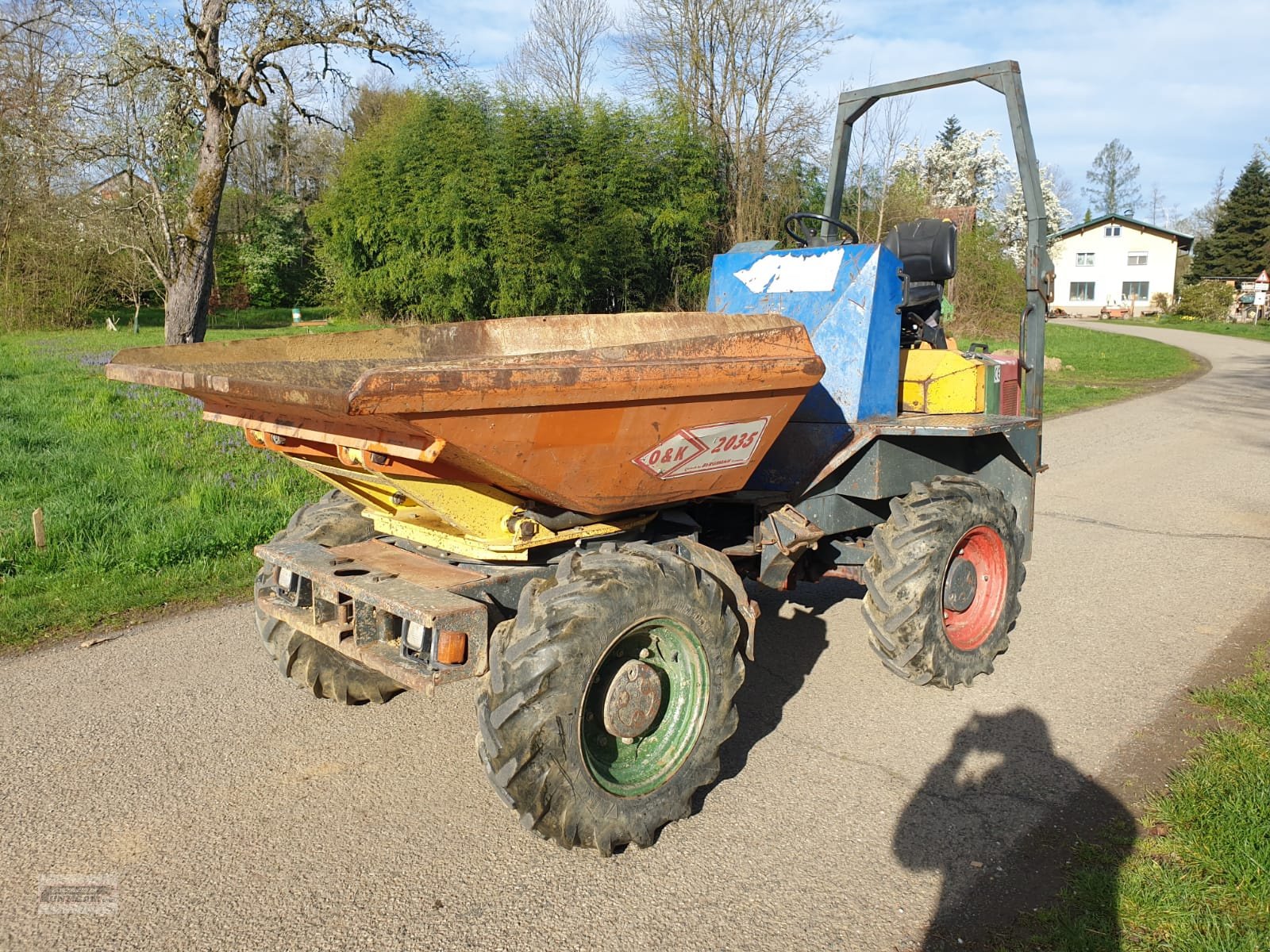 Knickgelenkte Dumper tip Bergmann 2035R, Gebrauchtmaschine in Deutsch - Goritz (Poză 3)